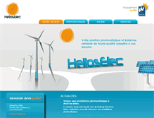 Tablet Screenshot of helioselec.be